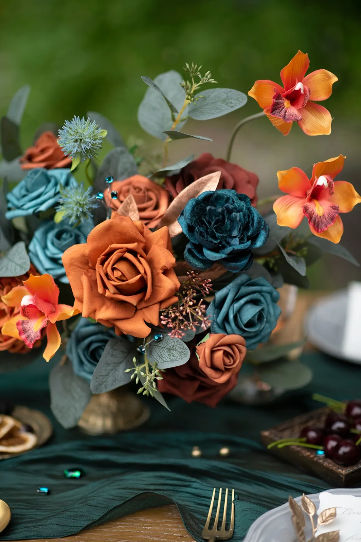 Orange & Terracotta Designer Flower Boxes