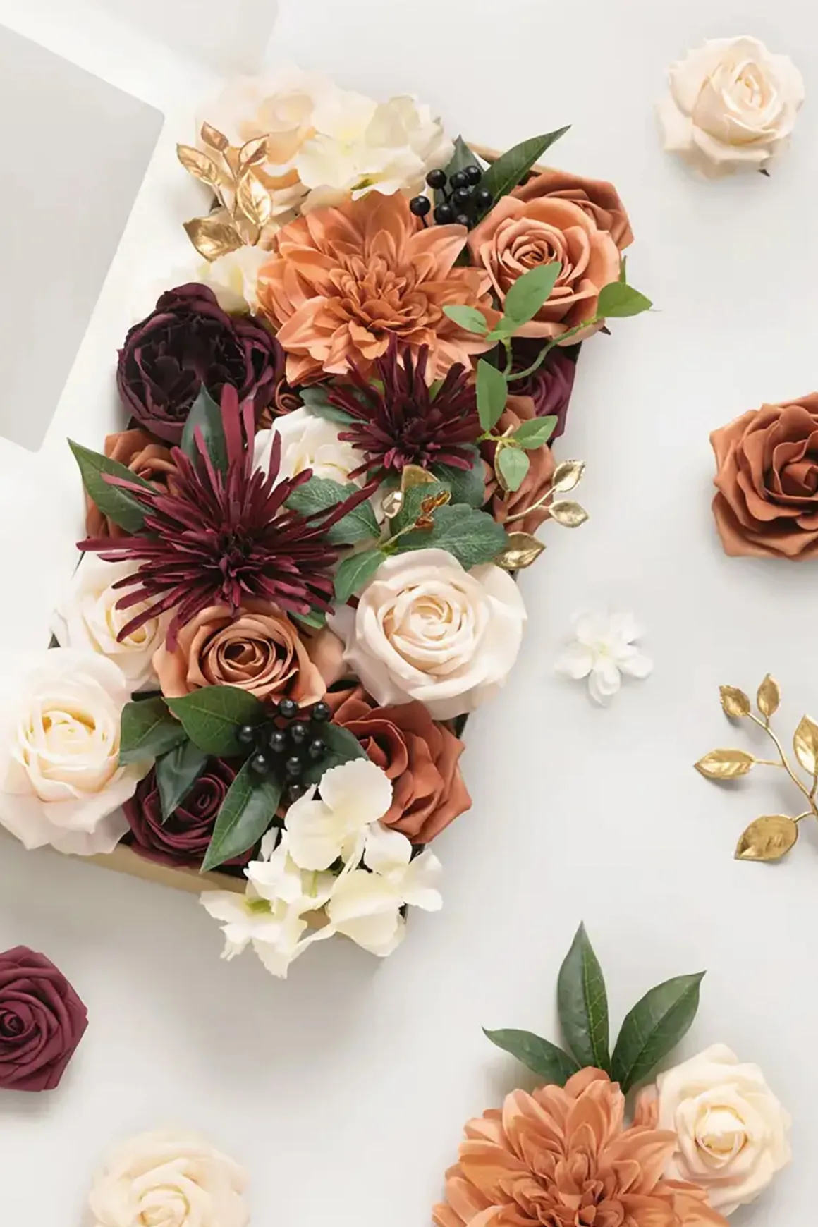 Orange & Terracotta Designer Flower Boxes