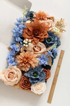 Orange & Terracotta Designer Flower Boxes