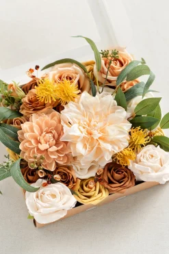 Orange & Terracotta Designer Flower Boxes