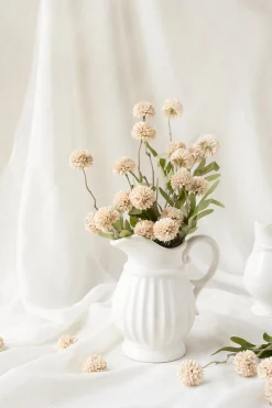 Pompon Mum with Stem
