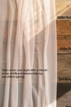Romantic Sheer Table Runner 29