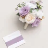 Round Bridesmaid Bouquets in Lilac & White | Clearance