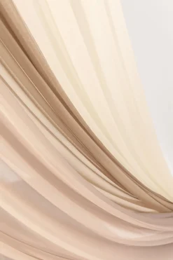 Sheer Wedding Arch Draping 30