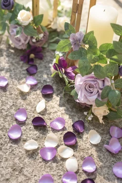 Silk Rose Petals