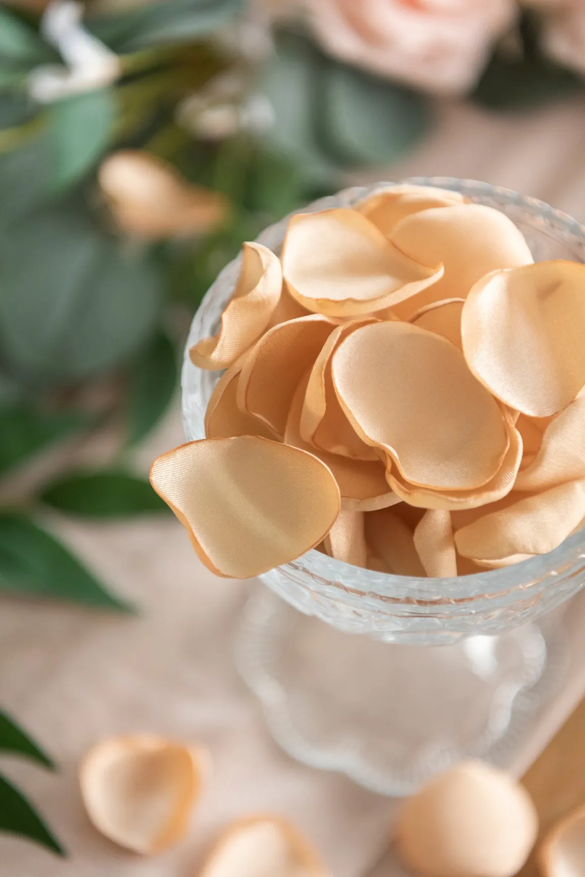 Silk Rose Petals