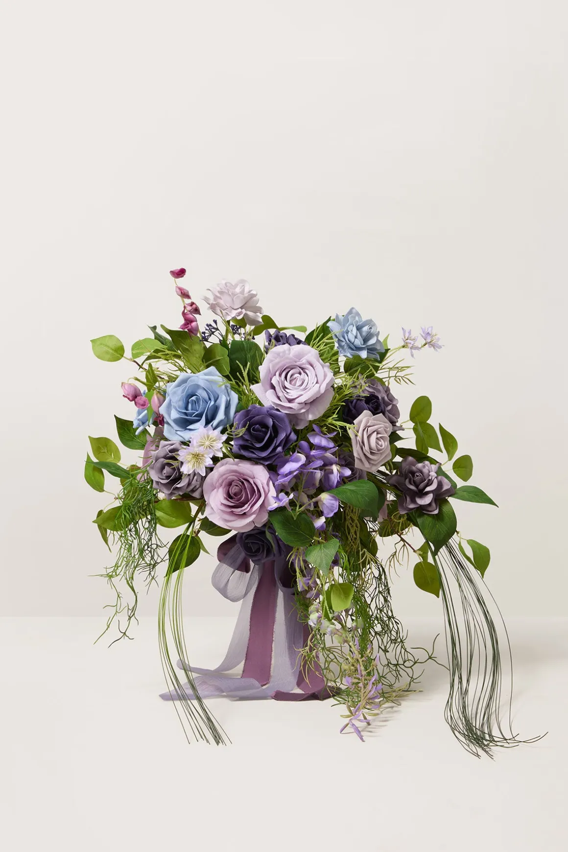 Small Free-Form Bridal Bouquet in Ethereal Purple Dream | Clearance