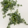 Sweetheart Table Floral Swags in Sage & Green