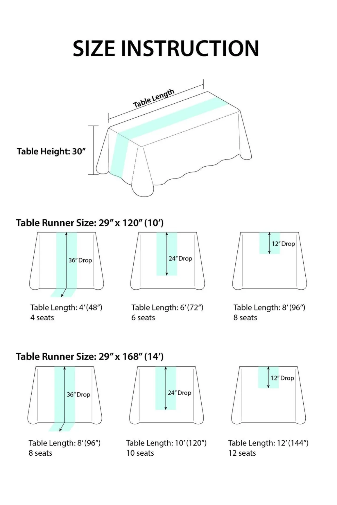 Table Linens in Burgundy & Dusty Rose ( 10ft ) | Clearance