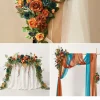 Wedding Flower Packages in Dark Teal & Burnt Orange