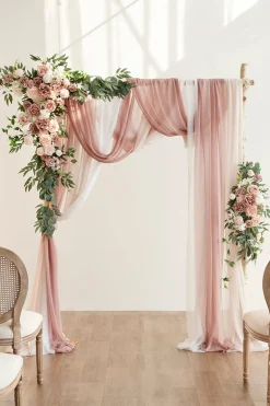 Wedding Flower Packages in Dusty Rose & Cream