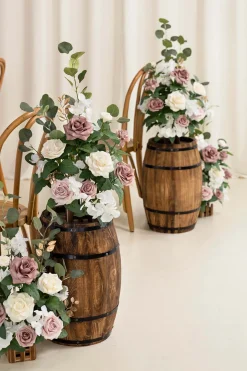 Wedding Flower Packages in Dusty Rose & Cream