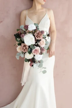 Wedding Flower Packages in Dusty Rose & Mauve