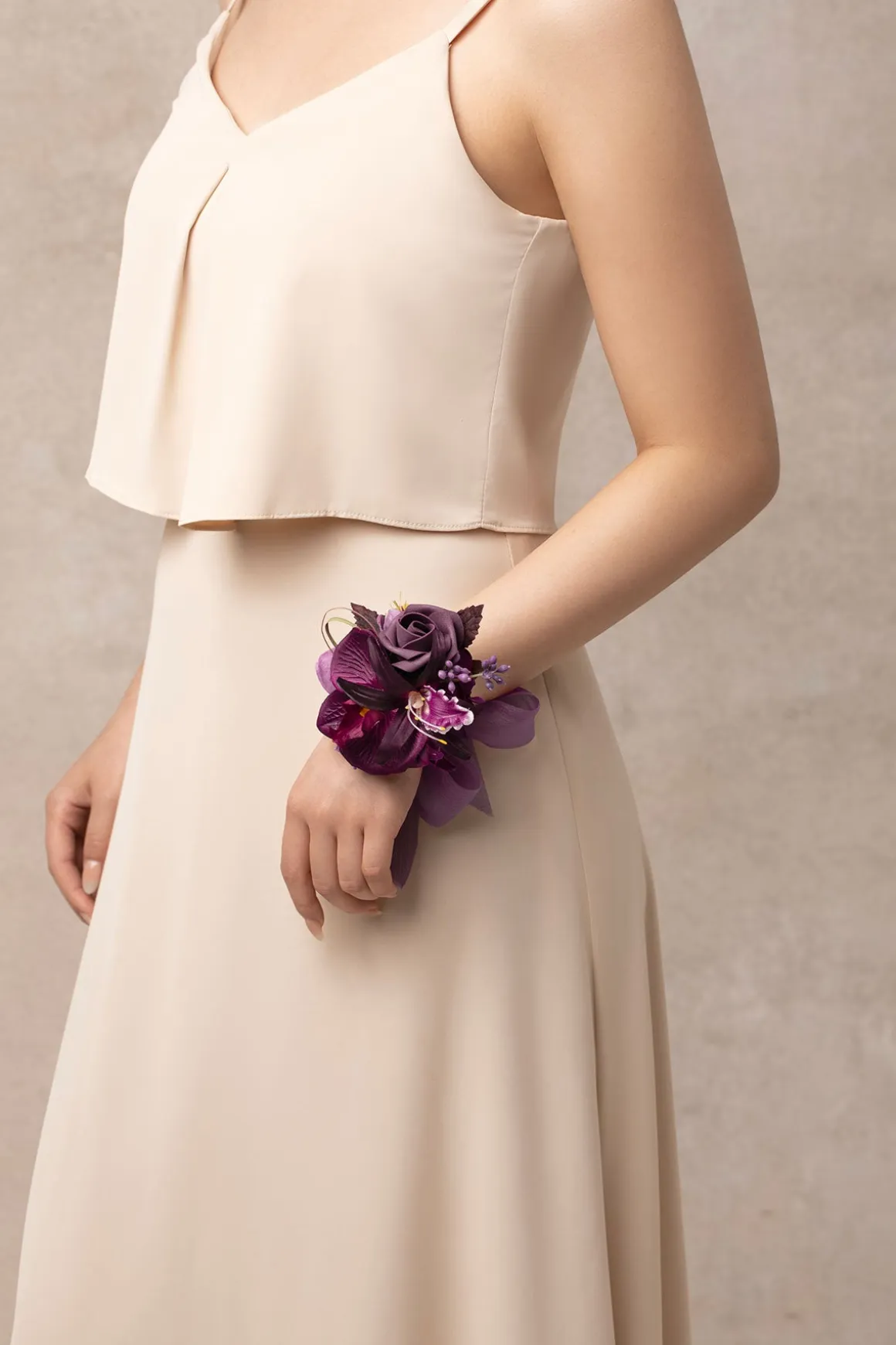 Wedding Flower Packages in Plum Velvet Wedding