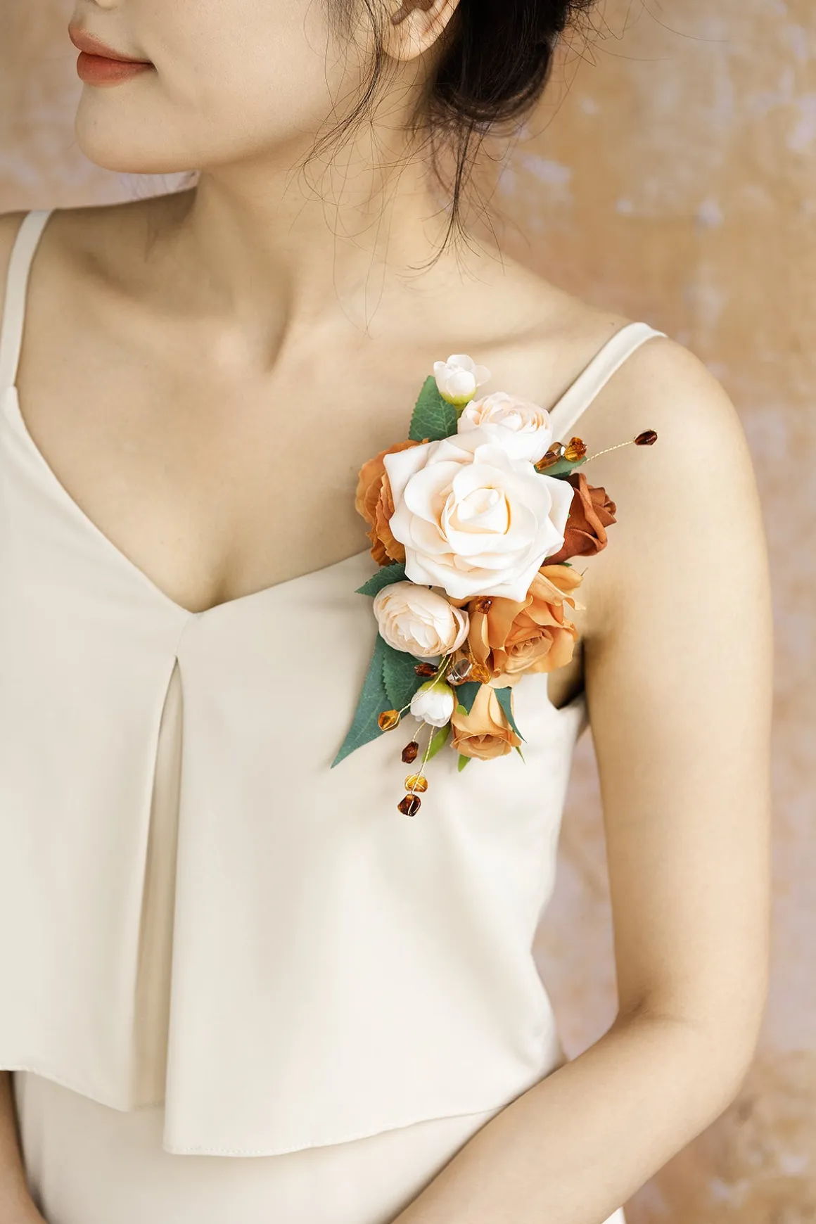 Wedding Flower Packages in Sunset Terracotta