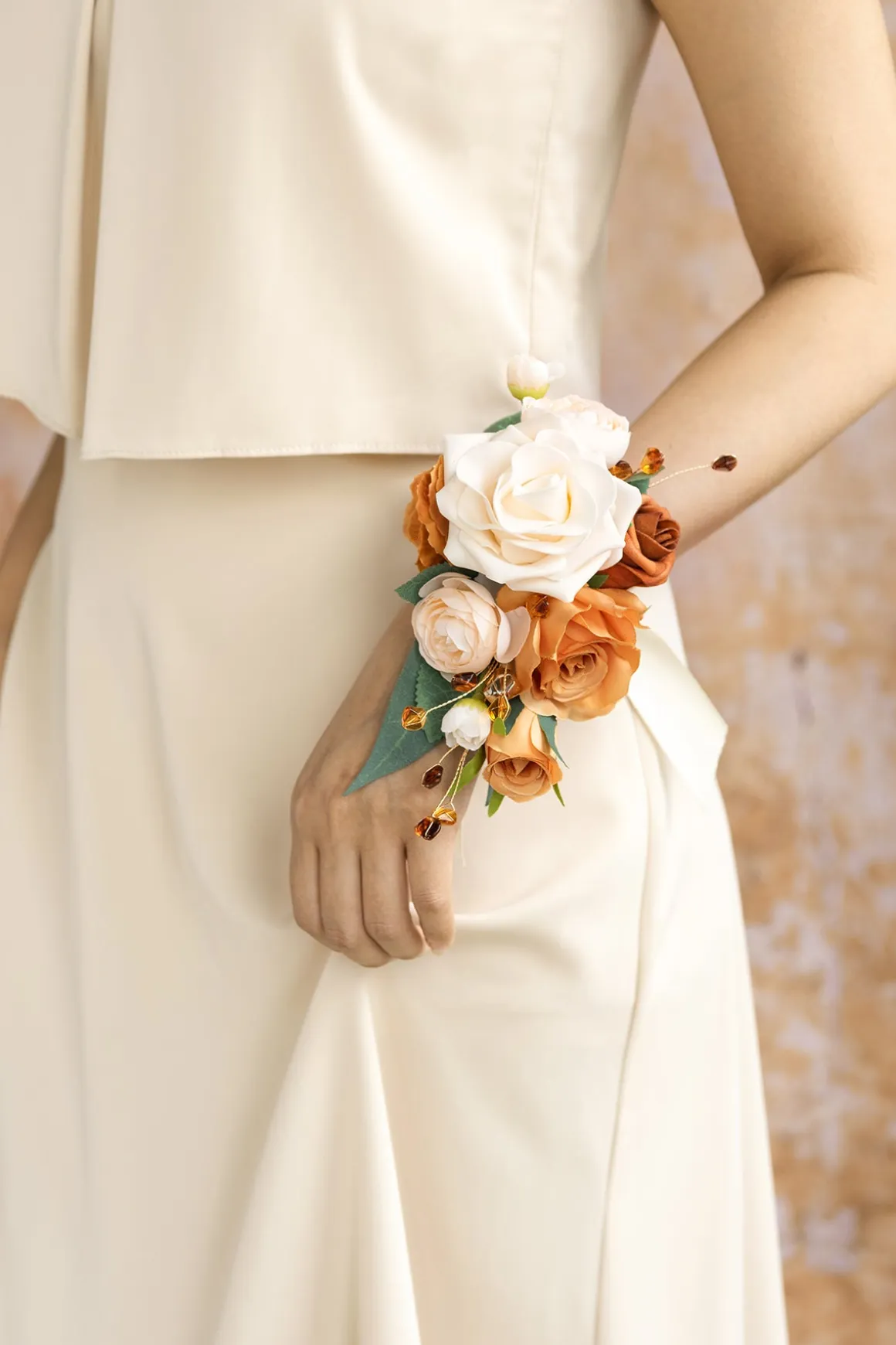Wedding Flower Packages in Sunset Terracotta