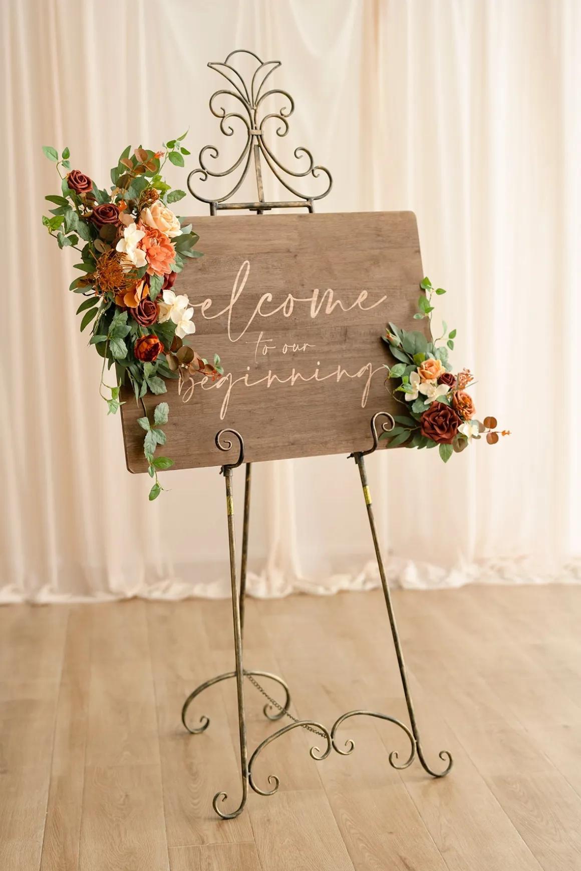 Wedding Flower Packages in Sunset Terracotta