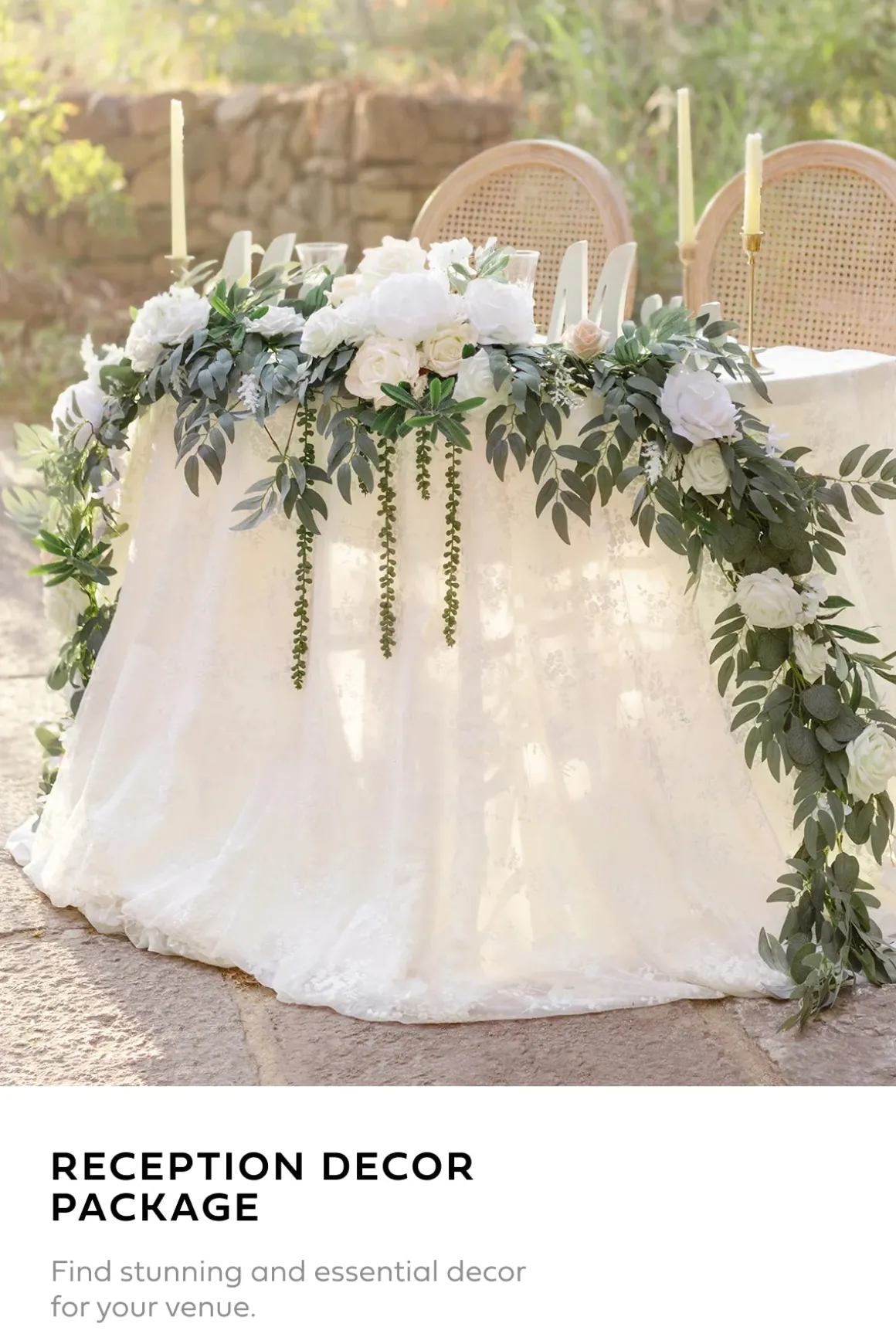 Wedding Flower Packages in White & Sage