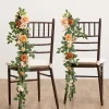 Wedding Hanging Chair Back Decoration in Apricot & Cream | Clearance